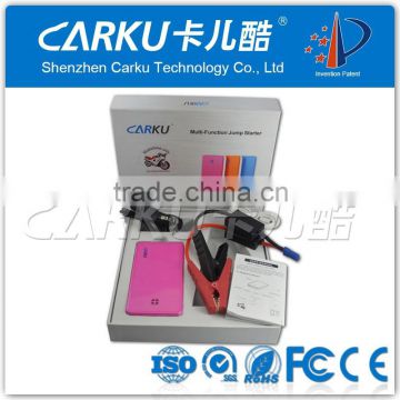 12v car charger mini car jump starter Carku E-power-10 6000mah power pack petrol jump starter power bank