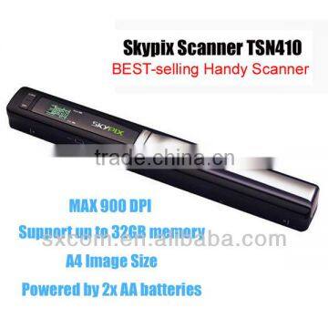 A4 Color Handyscan 900DPI Portable Handheld Scanner for Document Receipt Photo