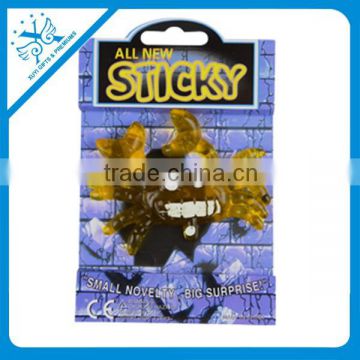 sticky spider toys for halloween gift novelty sticky hand toy