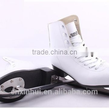 Best quality Best design best sale for France market ice figure skate shoes factory professional manufacturer