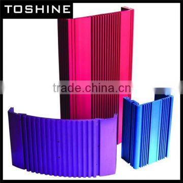 Colorful Powder Coated Electric Shell Aluminum Enclosure, Aluminum Housing