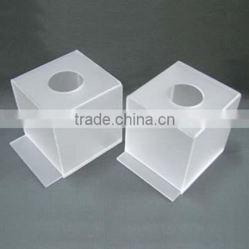 Customized acrylic clear paper box, small acrylic box