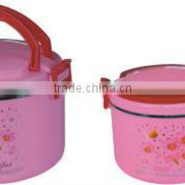 2945 plastic stainless steel casserole pot