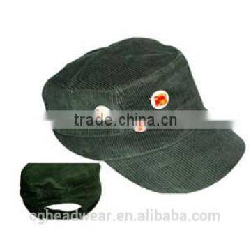 high quality wholesale new product plain military cap /military hat/ military officer cap