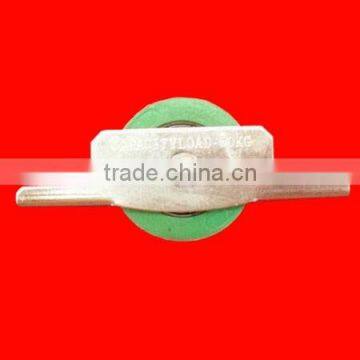 UPVC Zinc Alloy Sliding Door Window Pulley Metal Iron Rollers Nylon Wheel