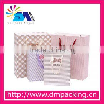 Accept Custom Order and Drawstring Sealing Handle paper bag