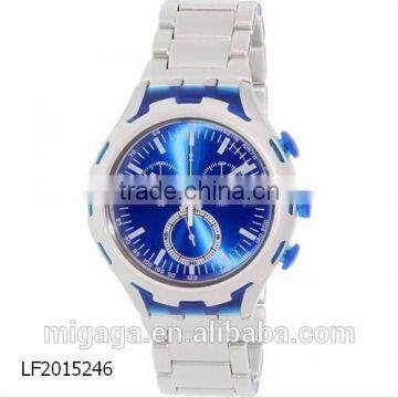 Hot sale colorful dial watch, customized watch for men