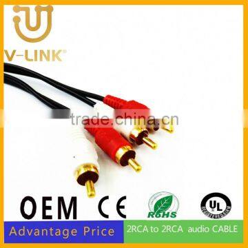 High quality high speed MID rca wire for soundbox