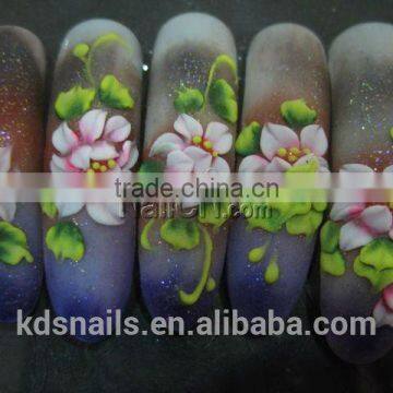 KDS nail paint color sculpture 3D uv gel hot sale