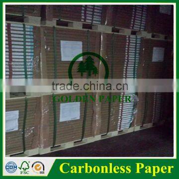 mixed pulp quality blue carbonless paper/NCR paper for hot sale