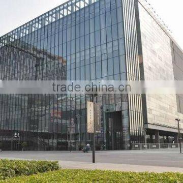 Steel frame glazing curtain wall