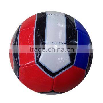 Official size TPU leather machine stitched soccer ball