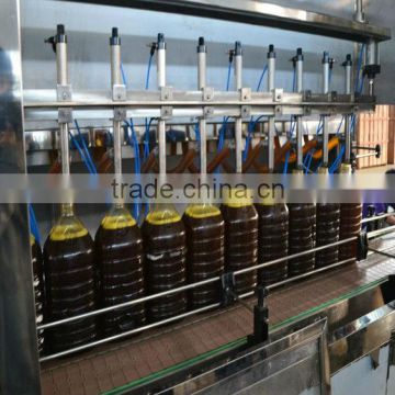 Barrel Linear Oil Washing Filling& Capping machine