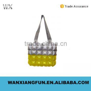 Fashion Design Hot sale PVC Inflatable Beach Pillow Bag