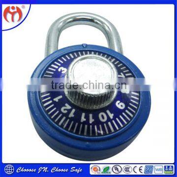 Alibaba express ChinaJianning Security JN518 3 Digits Combination round Pad Lock