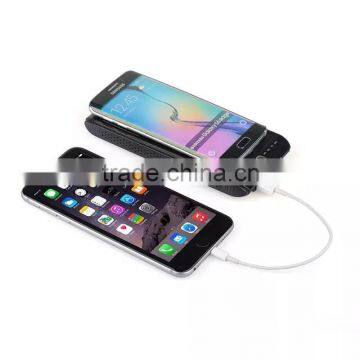 8000mah dual USB qi wireless charger power bank