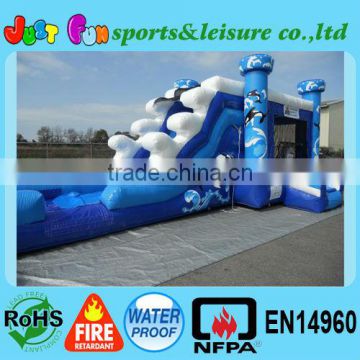 party rentals inflatable bouncer combo, EN14960 jumping castles inflatable water slide