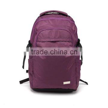 2015 New Product and Design Wholesale Purple safety and theftproof backpack for women