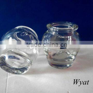 Small 40ml Glass Candle Holder Small Glass Storage Jars photo-2