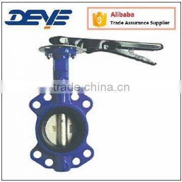 Universal Drill Ductile Iron Wafer Butterfly Valve