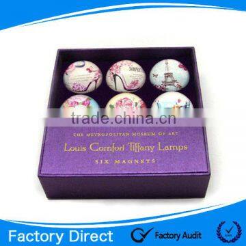 2015 Customized Dome Crystal Glass Fridge Magnet photo-4