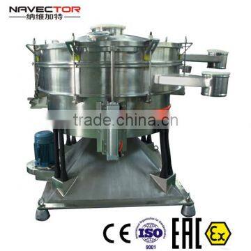 wheat powder stainless steel tumbler vibrating sieve