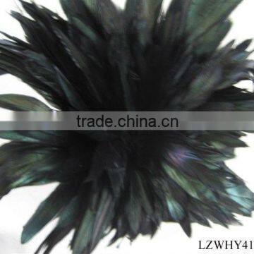 Rooster hackle saddle feather coque tail feathers LZWHY419