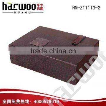 Fancy Paper Wine Gift Box for Sale photo-3