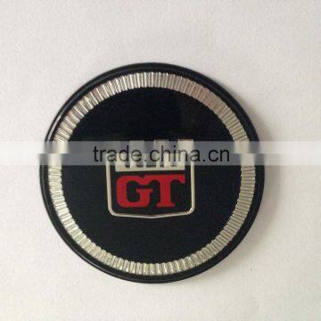 Manufacturer 3D Chrome Plating Round Acrylic Sign for Car photo-2