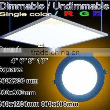 Shenzhen Factory 600mm Square Led Panel Lighting Ceiling Light