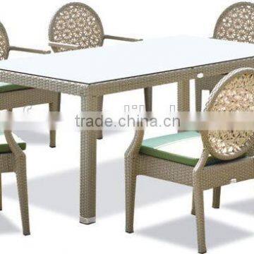 Luxury table and chair modern dining set