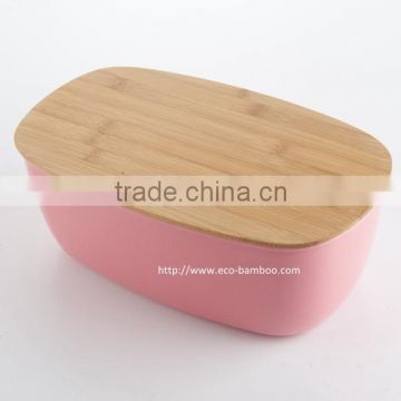 Hot sales Bamboo fiber bread case Eco-friendly & Biodegradable