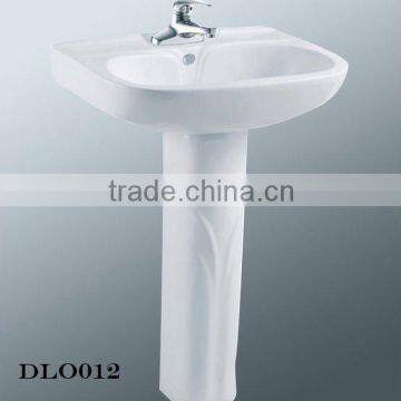 DLO012 Ceramic Cheap Pedestal Sinks photo-1