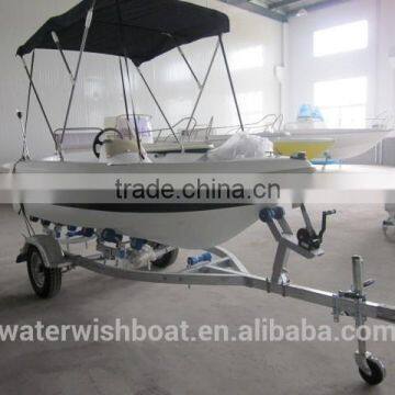 Waterwish Boat QD 12 OPEN FRP Motor Boat for Sale photo-4