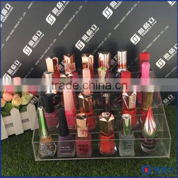 Customized Acrylic Nail Polish Floor Standing Racks Display