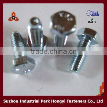 zinc plated hex head galvanized bolts