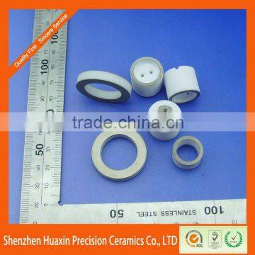 96% Alumina Mo Mn Metallized Ceramic Ring With High Strength