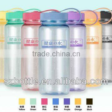 650ML plastic water bottle for promotion