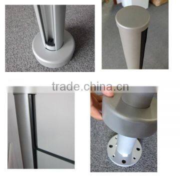 Shenzhen Launch Aluminum Glass Balustrade With Plastic Insert to Hold 1/2" Glass photo-5
