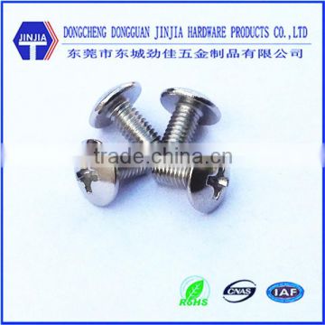 carbon steel nickel phillips truss head screw 3mm machine screws