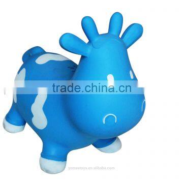 jumping animal toy cow