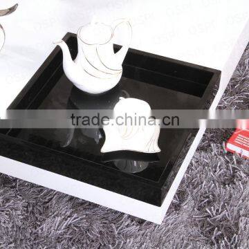 High Gloss Coffee Table White High Gloss Center Table photo-5