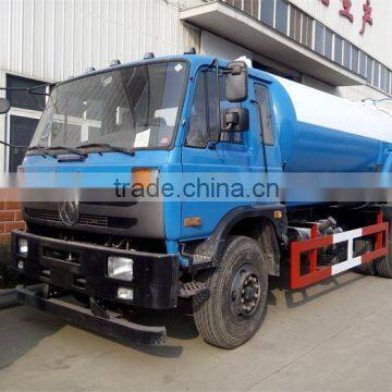 12000L vacuum sewage suction tanker truck