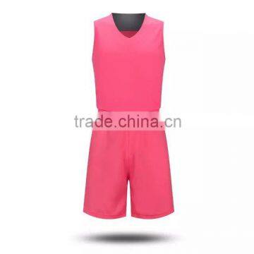 new arrival custom wholesale pink basketball jersey