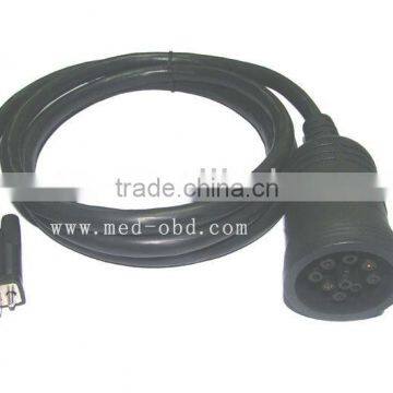 OBD2 Interface Truck J1939 9pin to DB9 Male Cable