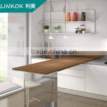 Water Resistance White PVC Kitchen Cabinets