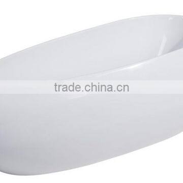 cUPC certified shallow bathtub,resin tub,wholesale plastic tub