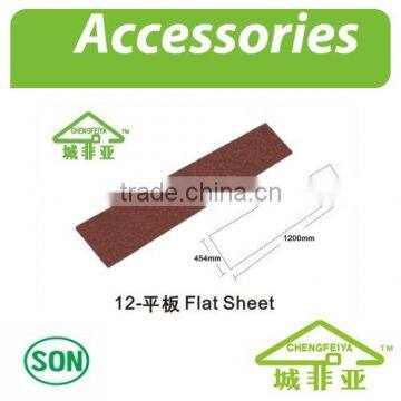 Building Material Stone Coated Metal Roof Accessories