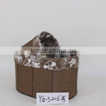 Brown Color Paper Storage Bins