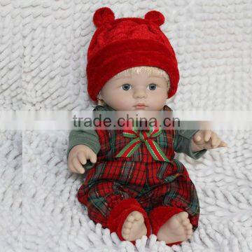 10" Full vinyl Reborn Baby Lifelike lovely baby toys fashion doll